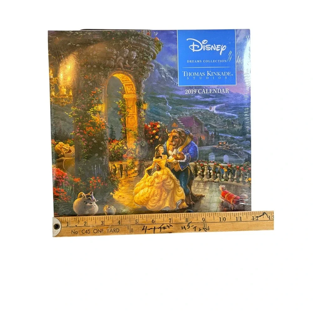 Disney Dreams Collection Thomas Kinkade Studios 2019 Wall Calendar New Sealed